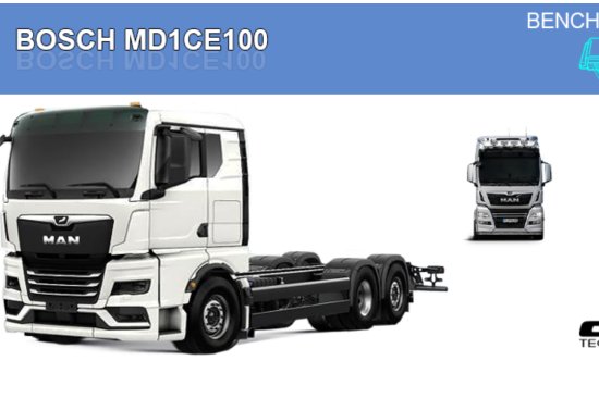 Bench Mode ДЛЯ TRUCK MAN, FAW, Kamaz, Shaanxi, Sinotruk ECU BOSCH MD1CE100
