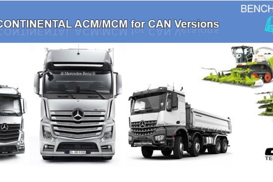 NOVAYA POLNAYA SISTEMA DLYA MERCEDES TRUCK I CLAAS CONTINENTAL ACM/MCM