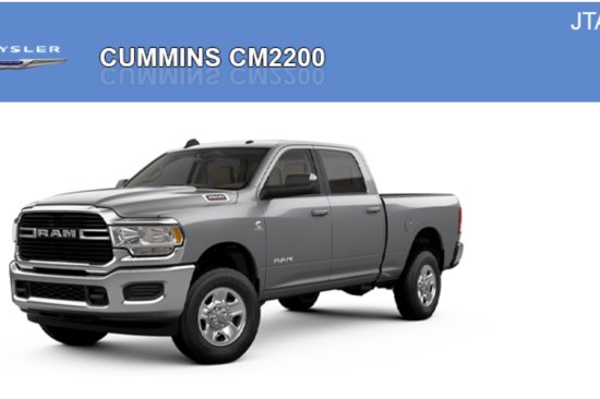 CUMMINS CM2200 DODGE CHRYSLER