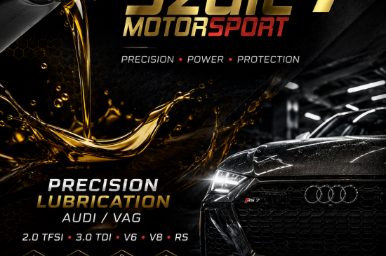 Сервіс масла Audi 2.0 TFSI, 3.0 TDI, RS7 – Варшава / Вишкув | Szulc Motorsport
